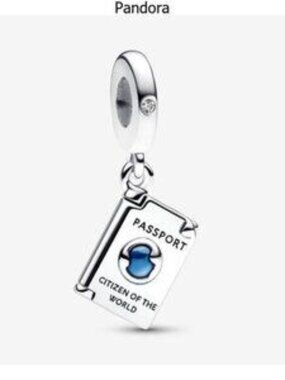 Pandora Openable Passport Dangle Charm